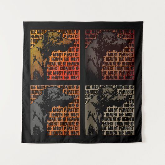 Lévrier écossais : "the most perfect" タペストリー (正面)