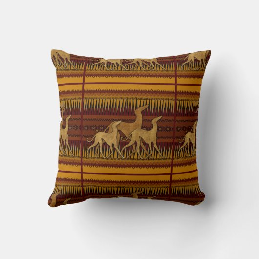 Lévriers de lAzawakh クッション (裏面)