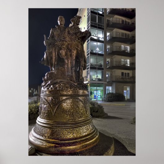 LEWISとCLARK AT the END of the TRAIL ポスター (正面)