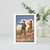 Lewis and Clark – オレゴン州ケープ失望 ポストカード (スタンド正面)