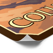 Lewis and Clark – コロンビア川峡谷，オレゴン ポスター (角)