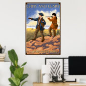Lewis and Clark – コロンビア川峡谷，オレゴン ポスター (ホームオフィス)