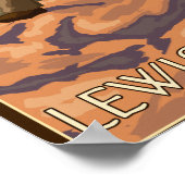 Lewis and Clark - Glacier National Park, MT ポスター (角)