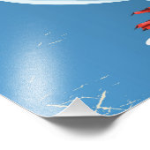 Lewis and Harris Scotland Puffin旅行ポスター フォトプリント (角)