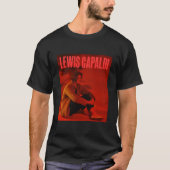 Lewis Capaldi €“ Album Cover Red Text Tシャツ (正面)