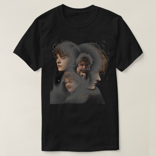 Lewis Capaldi u2013フォトモンタージュ Tシャツ (デザイン正面)