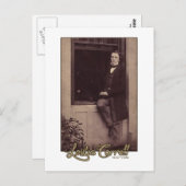 Lewis Carroll写真2 ポストカード (正面/裏面)