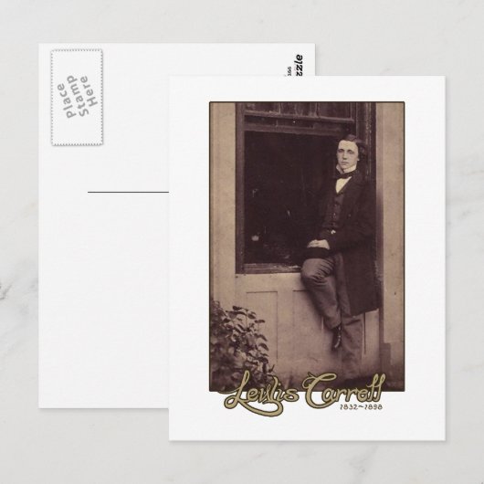 Lewis Carroll写真2 ポストカード (正面/裏面)