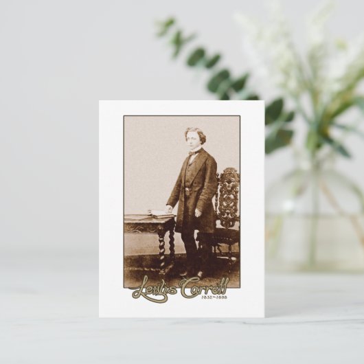 Lewis Carroll写真3 ポストカード (スタンド正面)