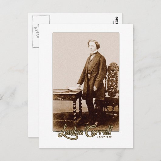 Lewis Carroll写真3 ポストカード (正面/裏面)