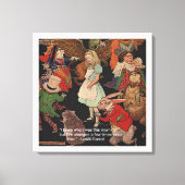 Lewis Carroll & Change Of Mind Canvas Print キャンバスプリント (正面)