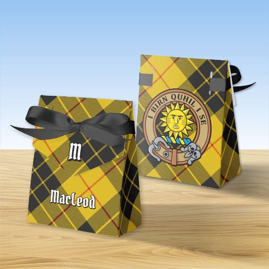 Lewis Crest Favorites BoxのクランMacLeod フェイバーボックス