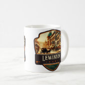 Lewiston, Idaho | ヴィンテージ コーヒーマグカップ (正面右)