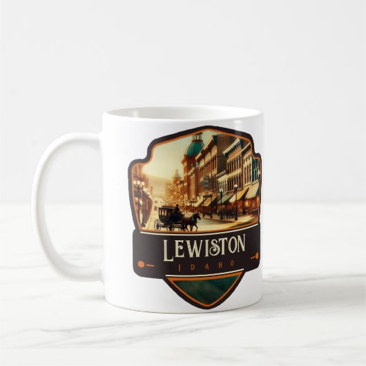 Lewiston, Idaho | ヴィンテージ コーヒーマグカップ (左)