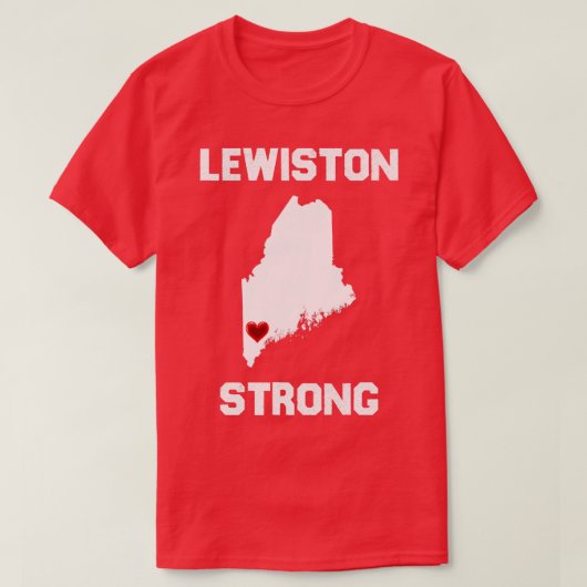 Lewiston Strong Tシャツ3 Tシャツ (デザイン正面)