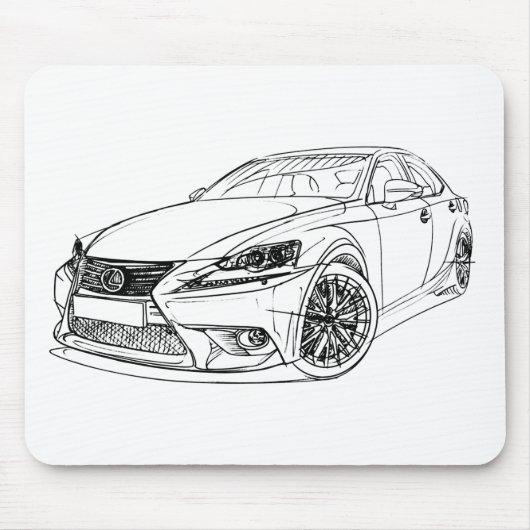 Lexは2014年です マウスパッド (正面)