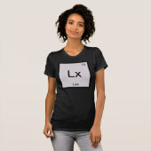 Lex名化学元素周期表 Tシャツ (正面フル)