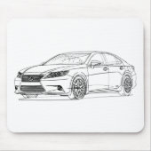 Lex ES300H 2013年 マウスパッド (正面)