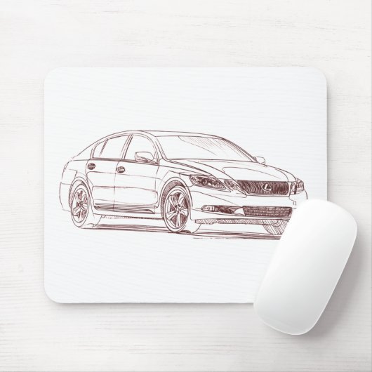 Lex GS 2009年 マウスパッド (マウス)