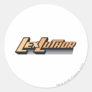 Lex Luther - 1行 ラウンドシール