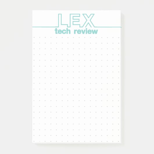 LEX TECH REVIEW Companyのブランド ポストイット (正面)