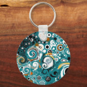 LEXA -抽象芸術 キーホルダー (正面)