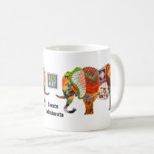 LexArtコラボレーションマグ-白 コーヒーマグカップ (正面右)