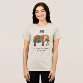 LexArt コラボレーションTシャツ v2 - ライトカラー トライブレンドTシャツ (正面全面)