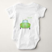 Lexeのベビーのワンピースのボディスーツ ベビーボディスーツ (裏面)