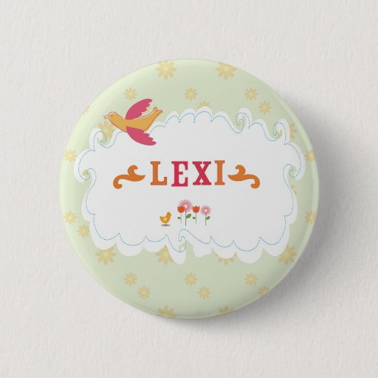 lexi3 缶バッジ (正面)
