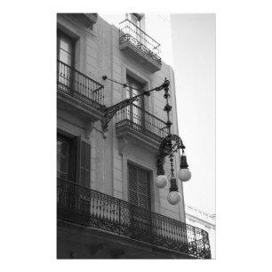 L'Exiampleバルコニー写真プリント(バルセロナ,スペイン) フォトプリント