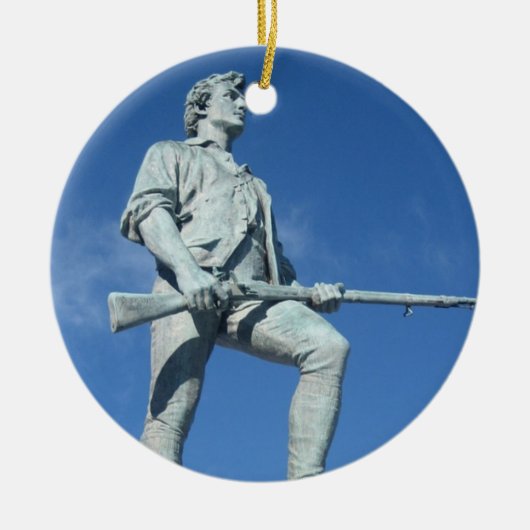 Lexingtom及び一致の円のオーナメント セラミックオーナメント (正面)