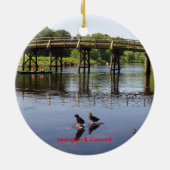 Lexingtom及び一致の円のオーナメント セラミックオーナメント (裏面)