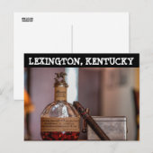 LEXINGTON KENTUCKY バーボン ポストカード (正面/裏面)