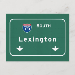 Lexington Kentucky Interstate Highway Freeway : ポストカード