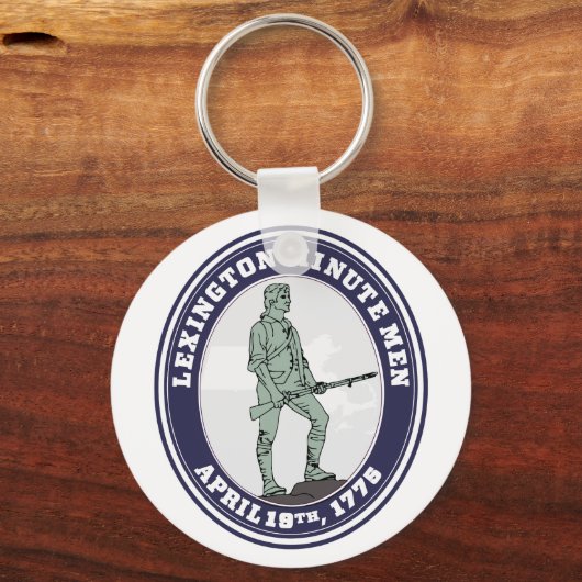 Lexington Minute Men Keychain キーホルダー (裏面)