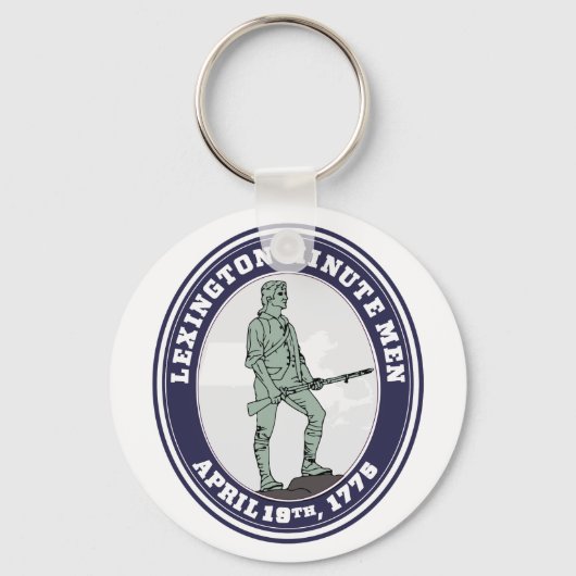 Lexington Minute Men Keychain キーホルダー (裏面)