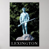 Lexington Minuteman Poster ポスター (正面)