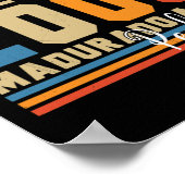 Leyenda Desde 2005ヴィンテージCumpleanosシール ポスター (角)