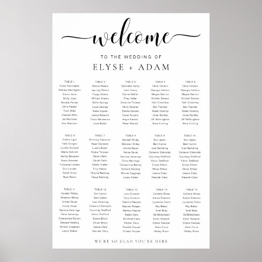 Leyton 15テーモダンブルミニマルシーティングポスター ポスター (正面)