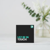 LEZ BE INTOUCH-プライド スクエア名刺 (スタンド正面)