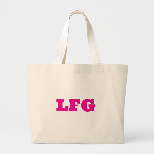 LFGトートバッグ ラージトートバッグ (正面)