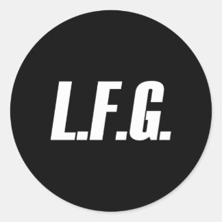 Lfg行こうぜ ラウンドシール