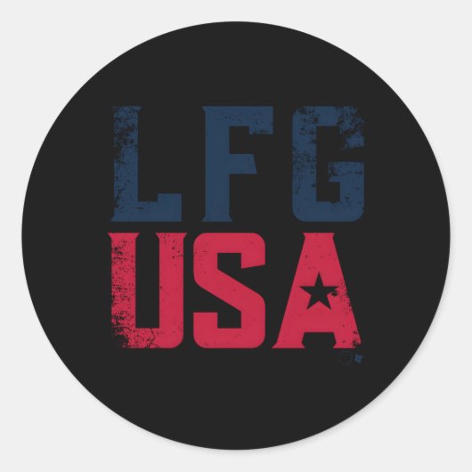 Lfg Usa Uswnt Players Associationサッカー ラウンドシール (正面)