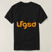 LFGSD – サンディエゴ野球Tシャツ Tシャツ (デザイン正面)