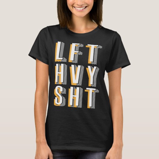 Lftヘヴィシュトトレーニングジム Tシャツ (正面)