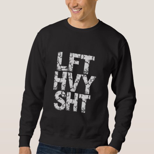 LFT HVY SHTフィットネス スウェットシャツ (正面)