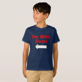 LFTARROW、私はと、獣あります Tシャツ (正面フル)