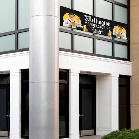 LGカスタマイズオクトーバーフェストバナー 横断幕 (ビルの外側)