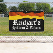 LGドイツ国旗の酒場、バー、マンケーブバナー 横断幕 (インサイチュ)